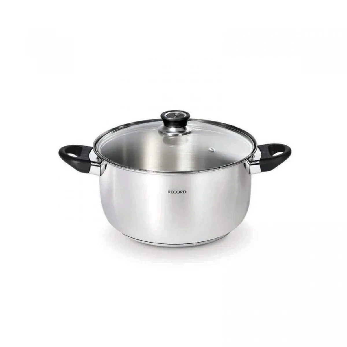 RECORD - Olla acero inoxidable Inoxset Deluxe Tapa Vidrio N°26