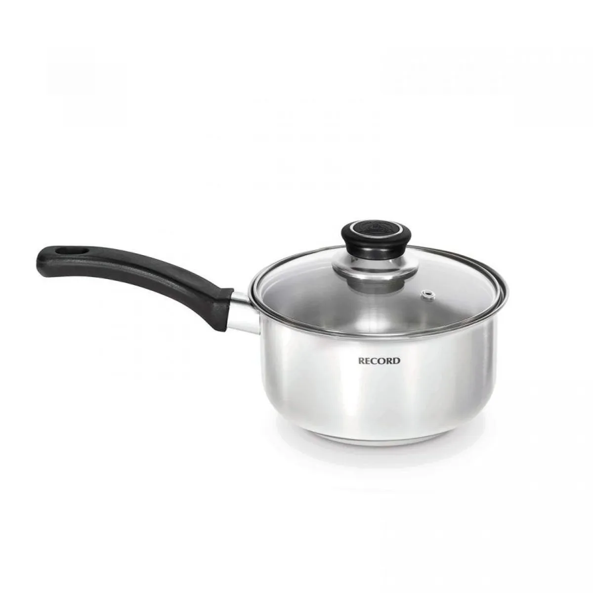 RECORD - Cacerola acero inoxidable Milenium Tapa Vidrio N°16