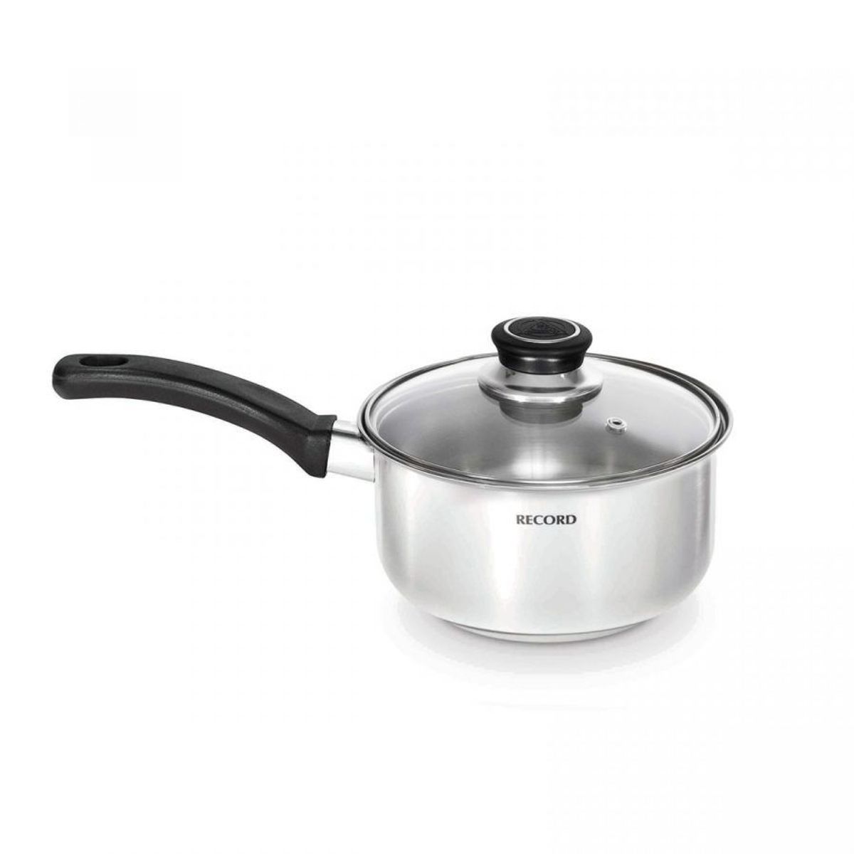 RECORD - Cacerola acero inoxidable Milenium Tapa Vidrio N°16