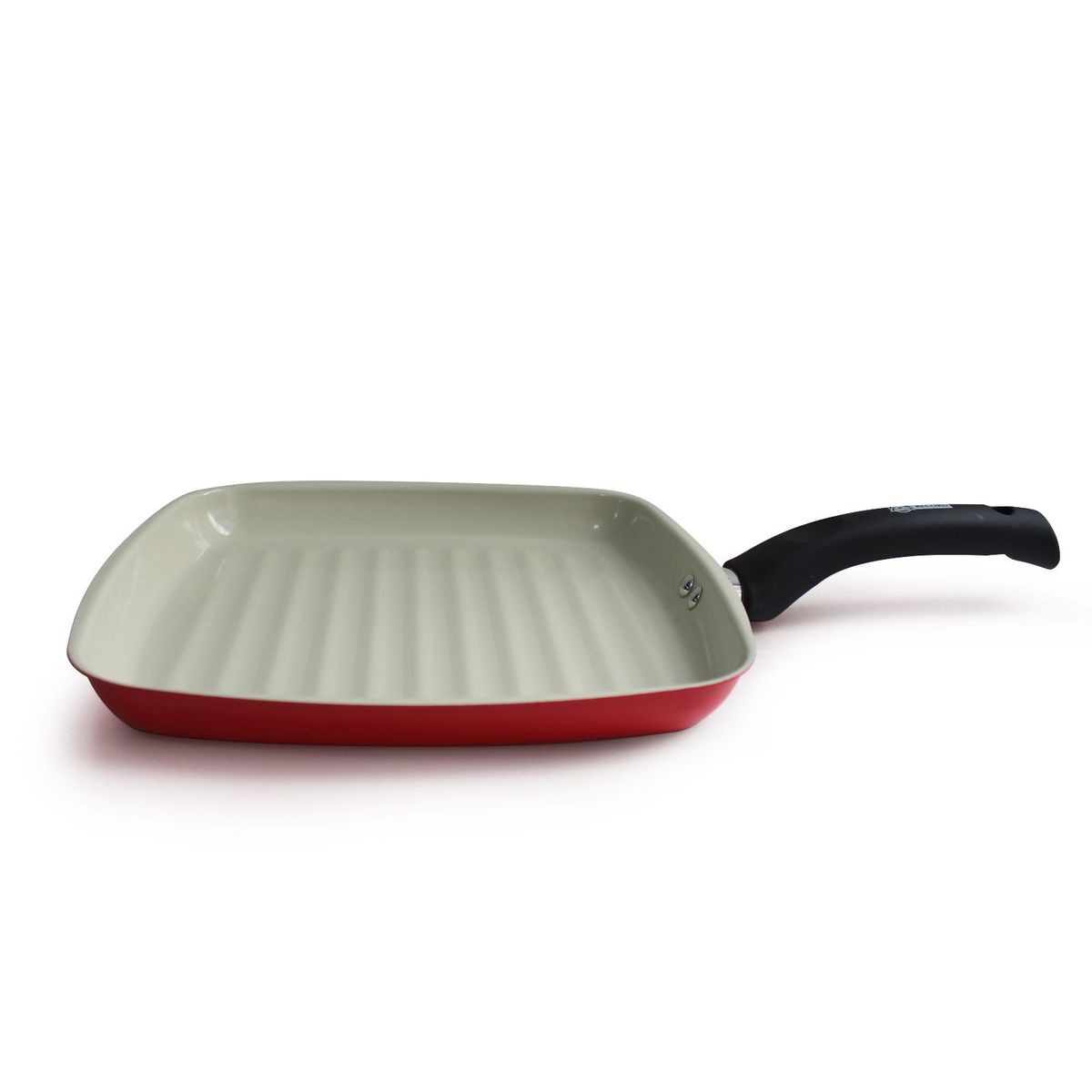 RECORD - Sartén Asador cuadrado Cerámica Rojo Nº28