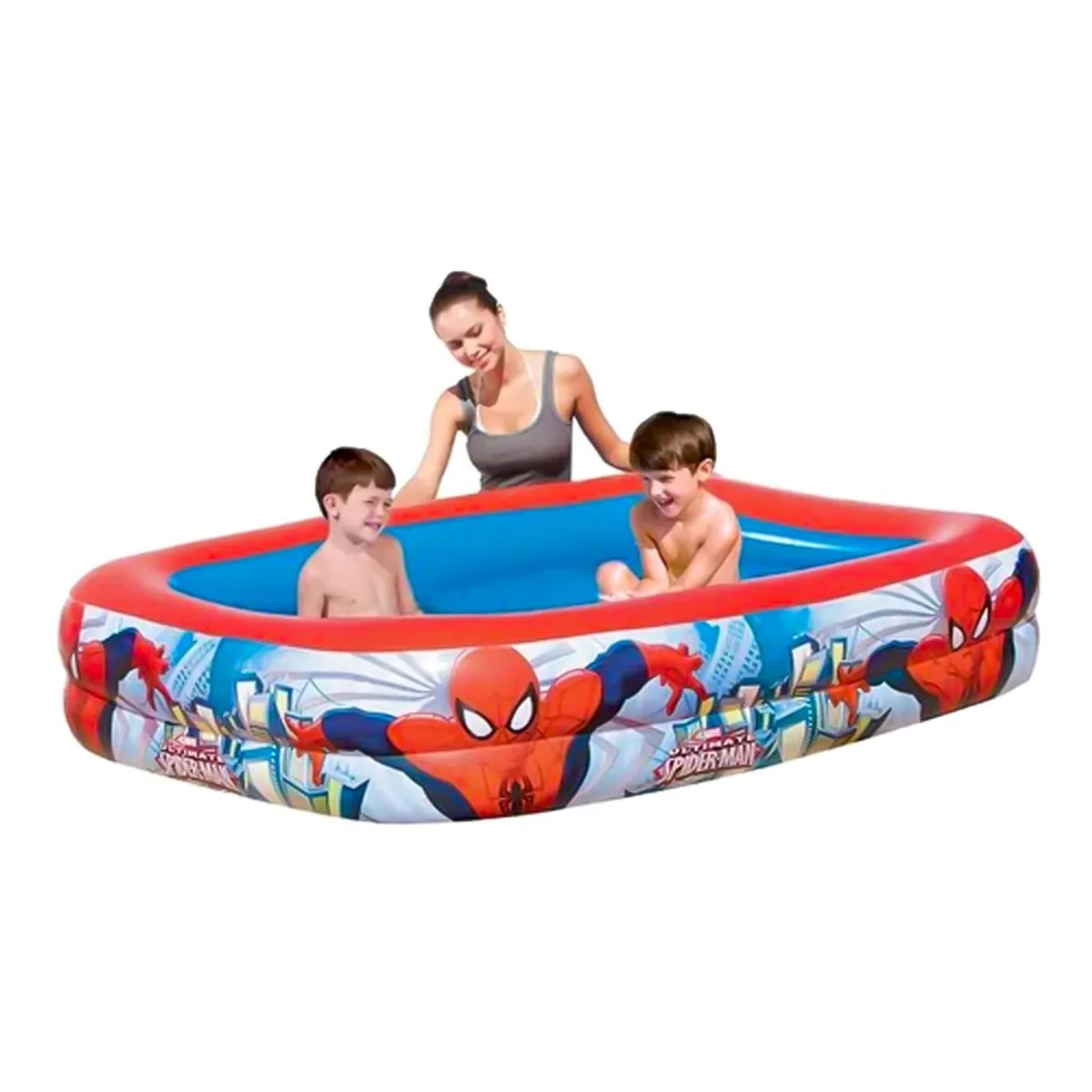BESTWAY - BESTWAY - Piscina Inflable Spiderman 200x146x48 cm