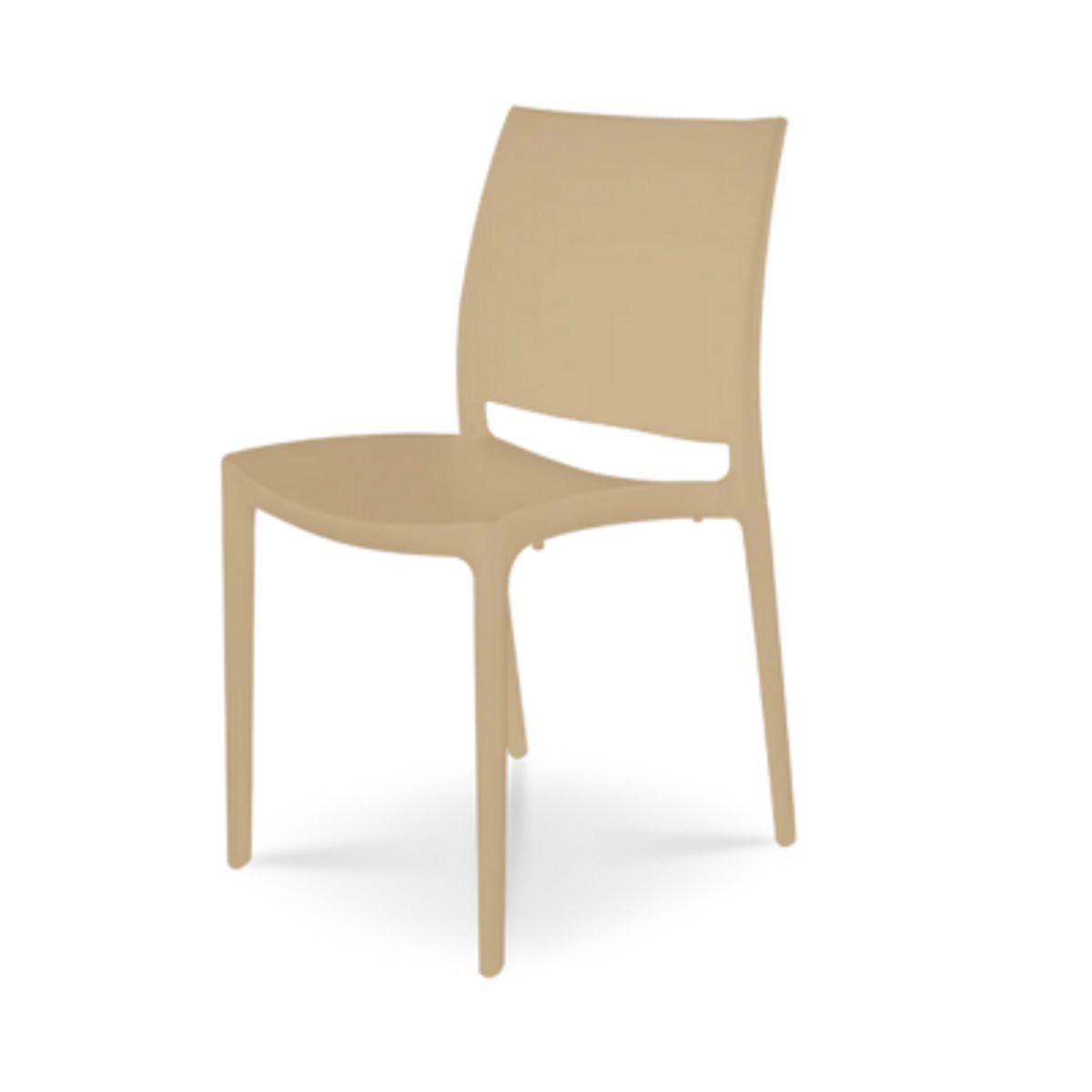 GENERICO - Silla de Comedor Sofia Beige