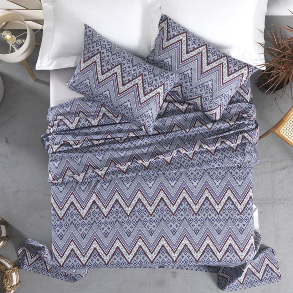 ALTENBURG - Juego de Sábanas  100% Algodón Pima 180 Hilos 2 Plazas - MARAK