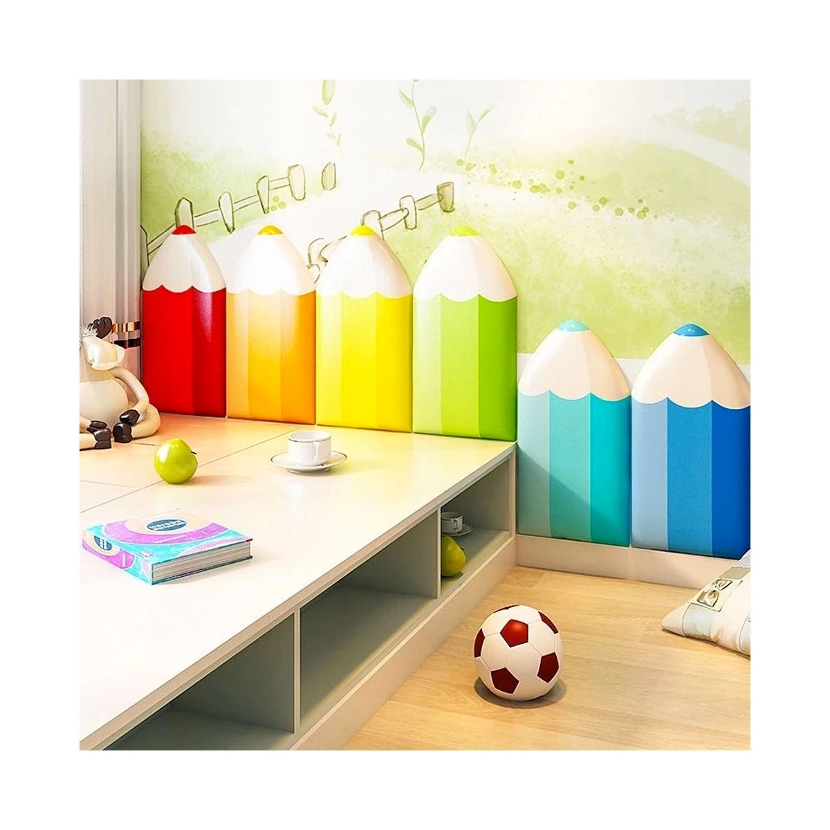 GRETAIL - Anticolisión Para Bebes Niños Almohadillas Seguridad Paredes