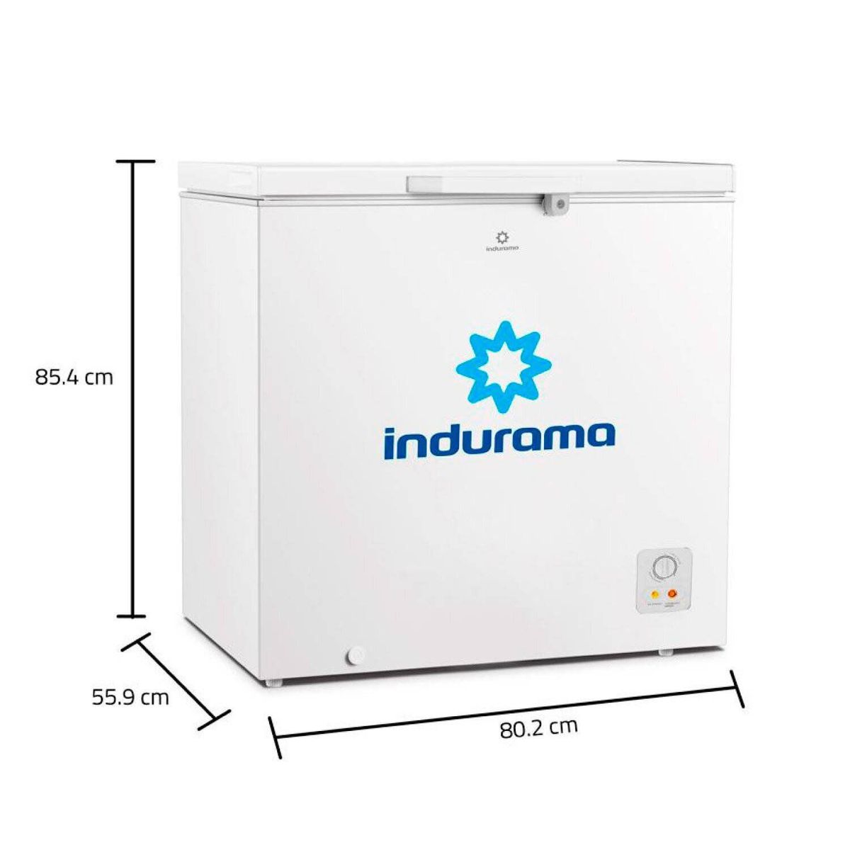 INDURAMA - Congelador 198Lt Indurama CI-220BL - Blanco