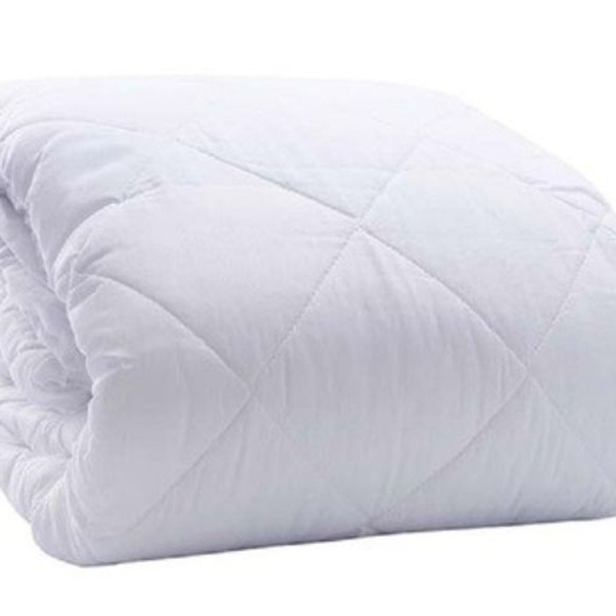 ARLIN TEXTIL - Protector de Colchón clásico 1.5 plz color blanco