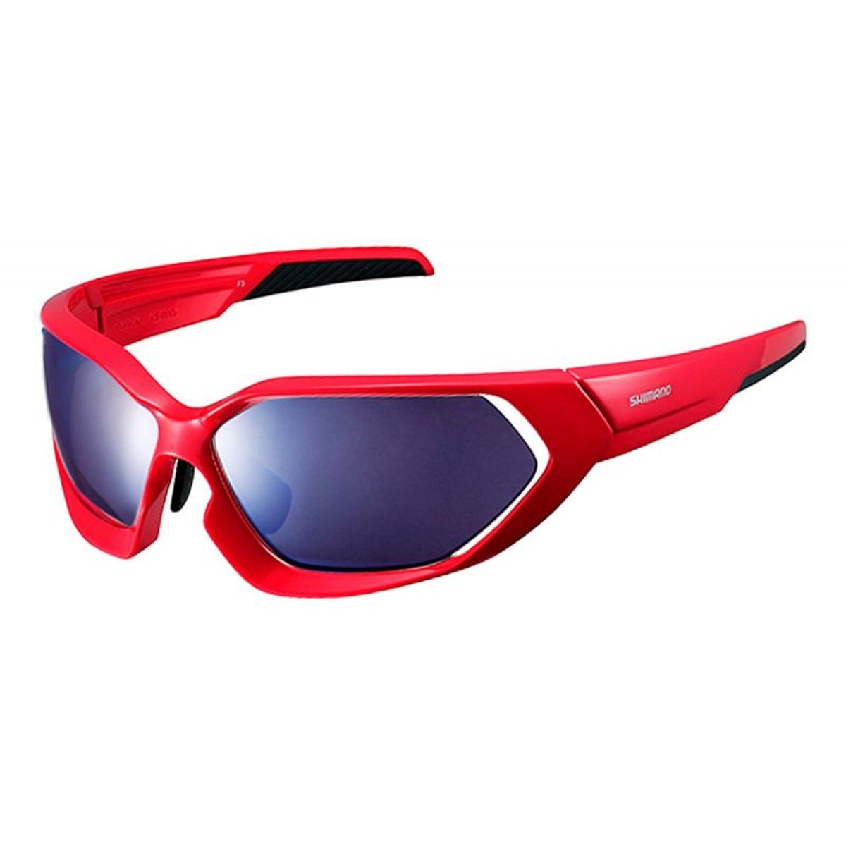 SHIMANO - LENTE SH. RED / BLACK SMOKE BLUE MIRROR HYDROPHOBIC