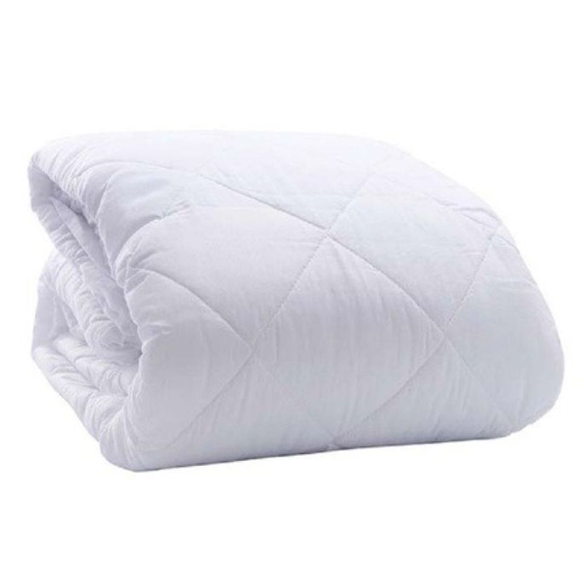 ARLIN TEXTIL - Protector de Colchón clásico Queen color blanco