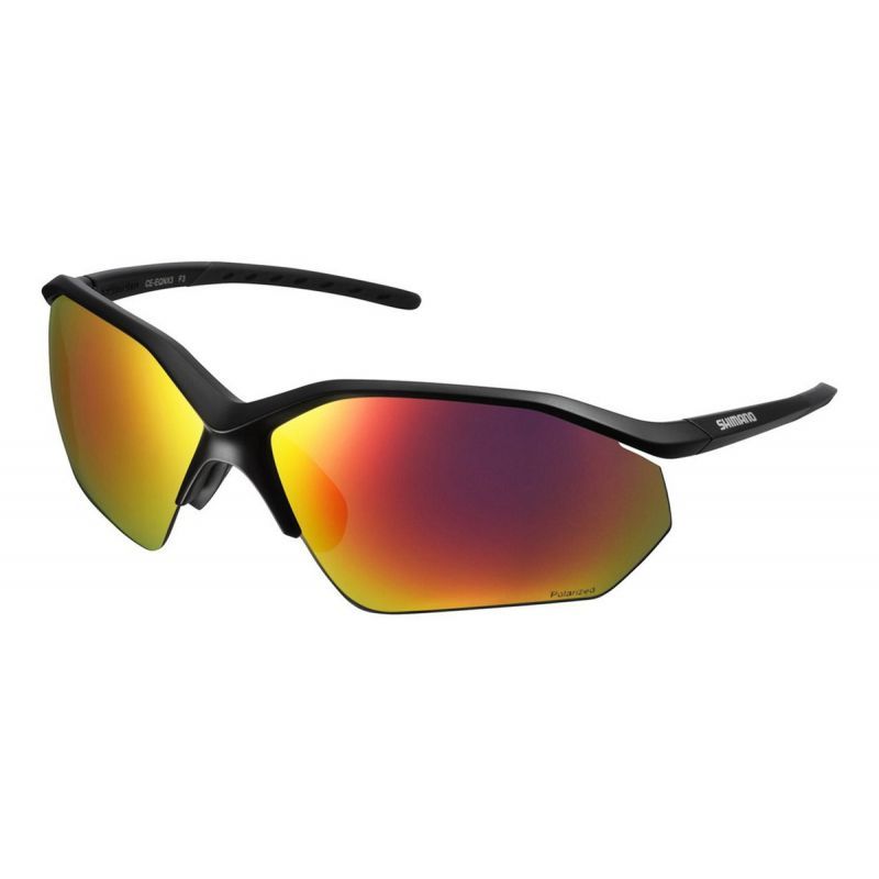 SHIMANO - LENTE MAT NEGRO POLARIZED D GREY ROJO MLC CLEAR ECEEQNX3PLML