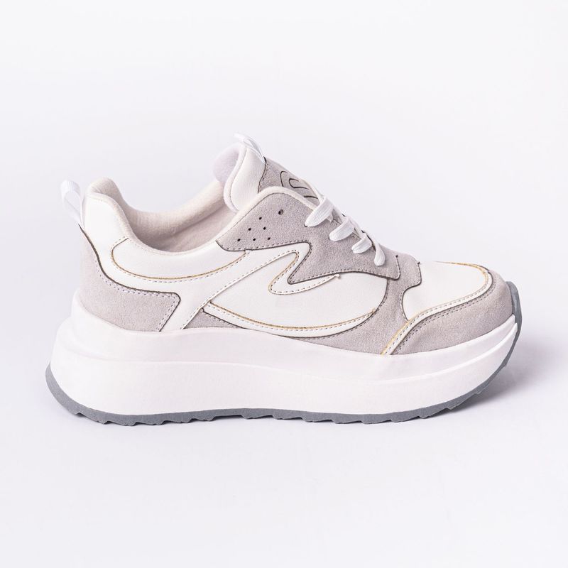 MAGDALENA SHOES - ZAPATILLA MUJER SHANTAL 828 BLANCO