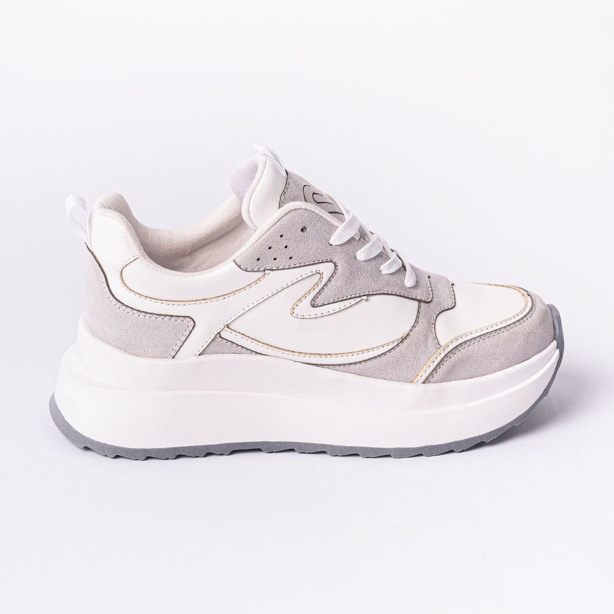 MAGDALENA SHOES - ZAPATILLA MUJER SHANTAL 828 BLANCO