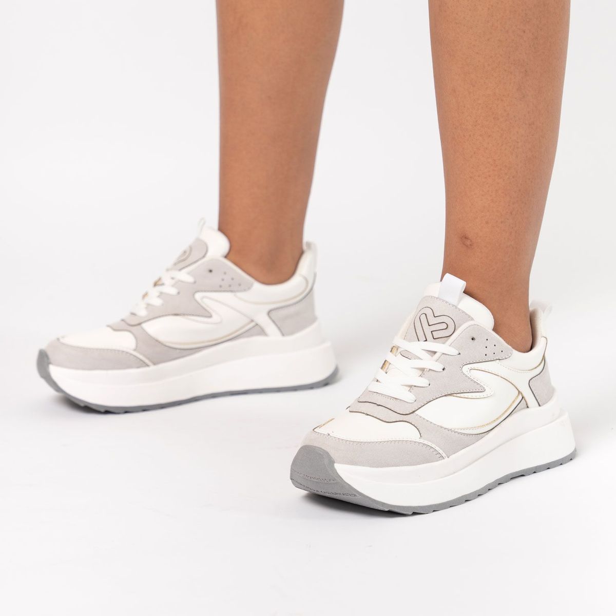 MAGDALENA SHOES - ZAPATILLA MUJER SHANTAL 828 BLANCO