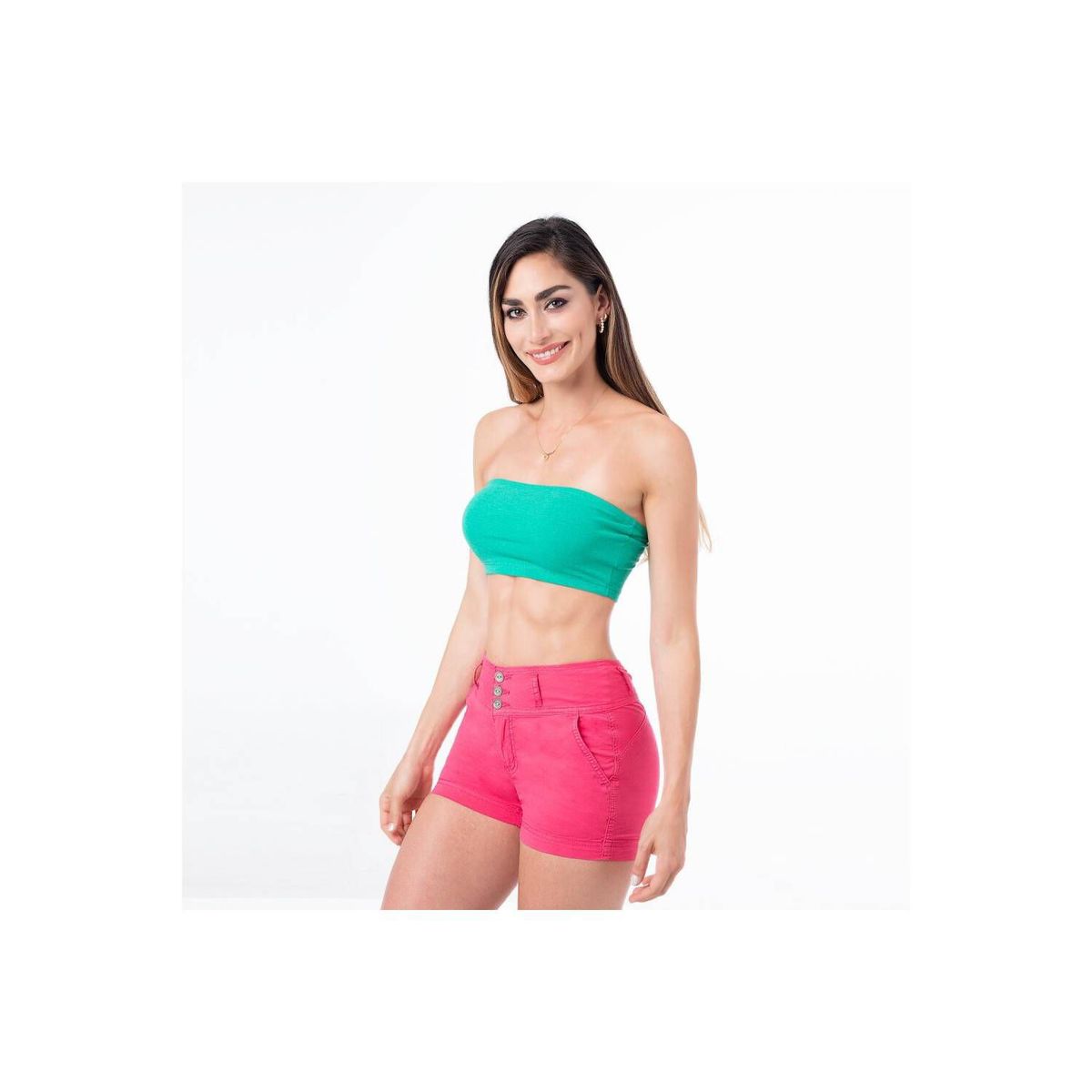 PIONIER - Tops Strapless Rib Lycrado Elda Mujer