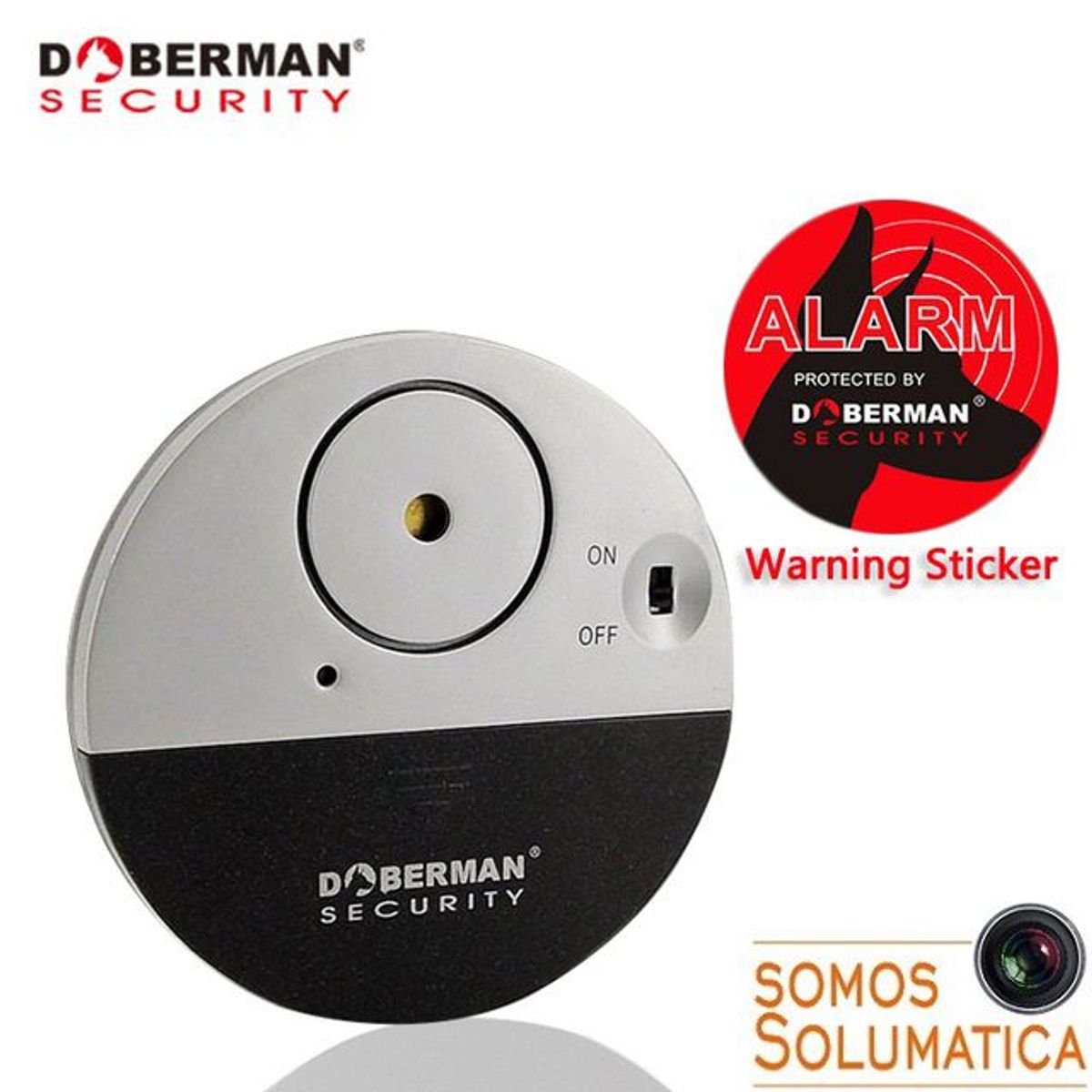 DOBERMAN - Alarma Para Puertas Y Ventanas - Doberman - Sensor De Vibracion