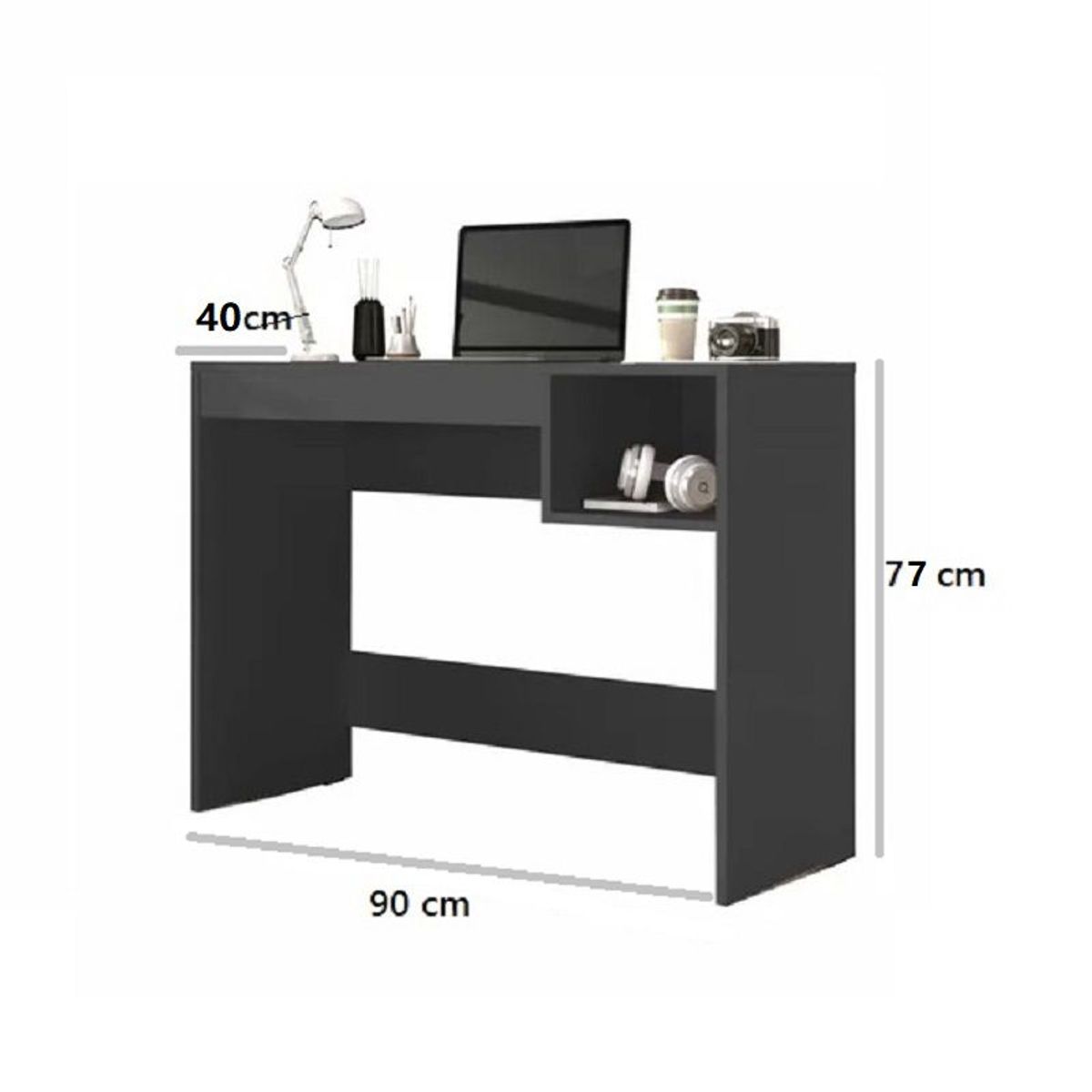 73 EXPERIENCE - Escritorio Dulio - Color Negro - 73 Experience