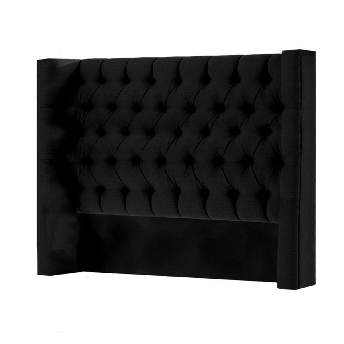 MAVISAC - Cabecera Knigthsbridge Mavisac Plaza Queen Color Negro - Tela