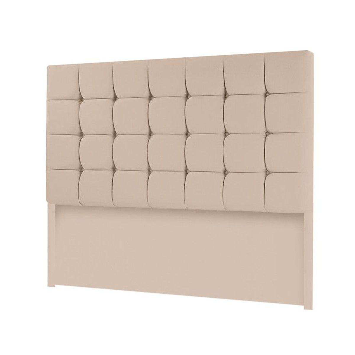 MAVISAC - Cabecera Cubes Mavisac Dos Plazas Color Beige - Tela