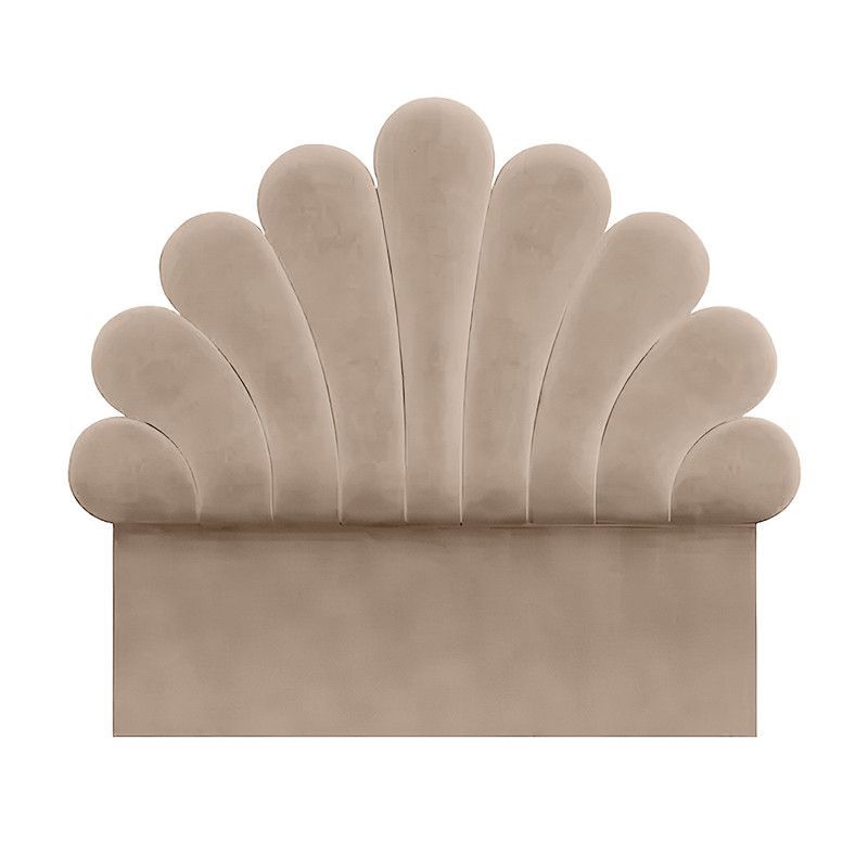 MAVISAC - Cabecera Emily Mavisac Plaza King Color Beige - Tela
