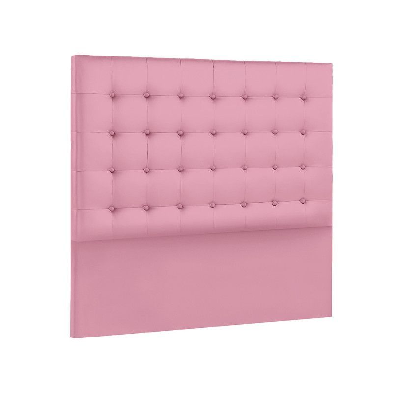 MAVISAC - Cabecera Hades Mavisac Dos Plazas Color Rosado - Tela