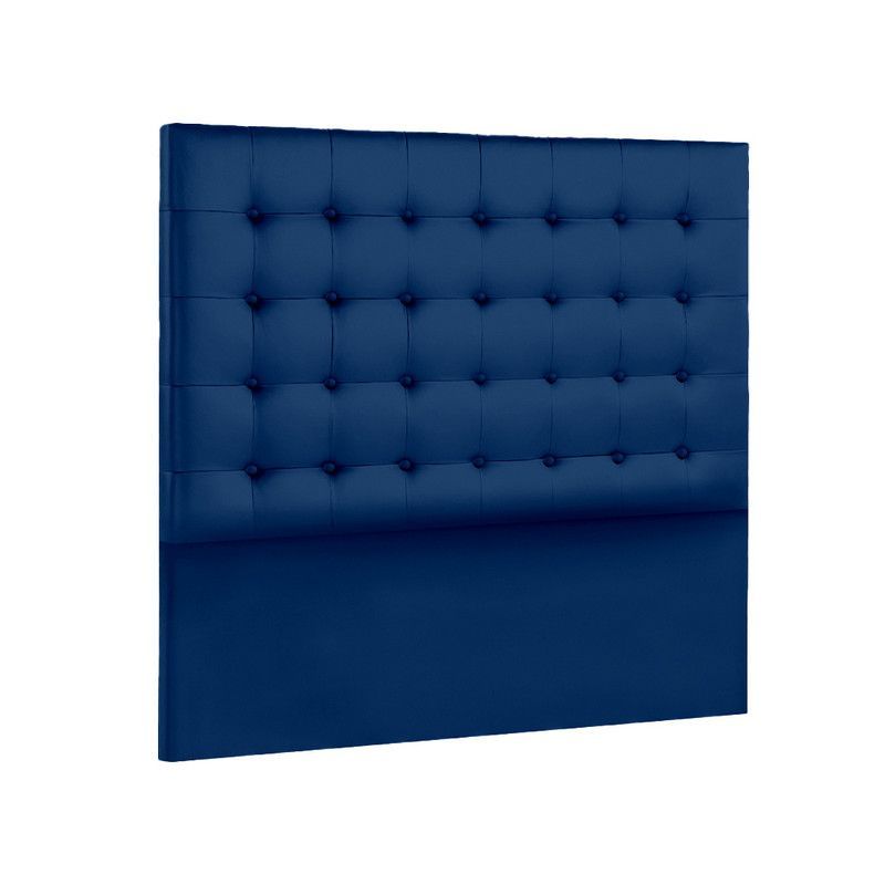 MAVISAC - Cabecera Hades Mavisac Plaza King Color Azul Noche - Tela