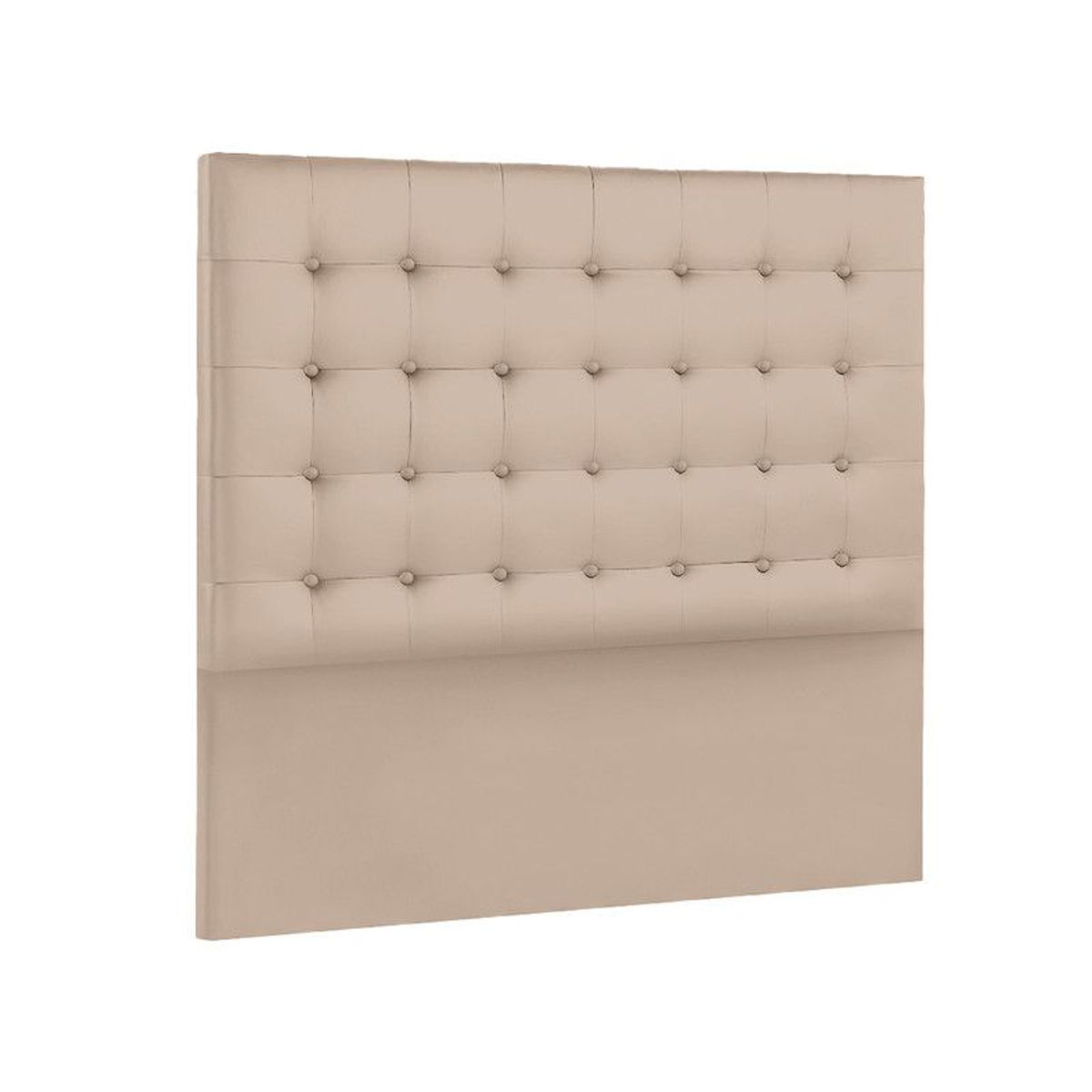 MAVISAC - Cabecera Hades Mavisac Plaza King Color Beige - Tela