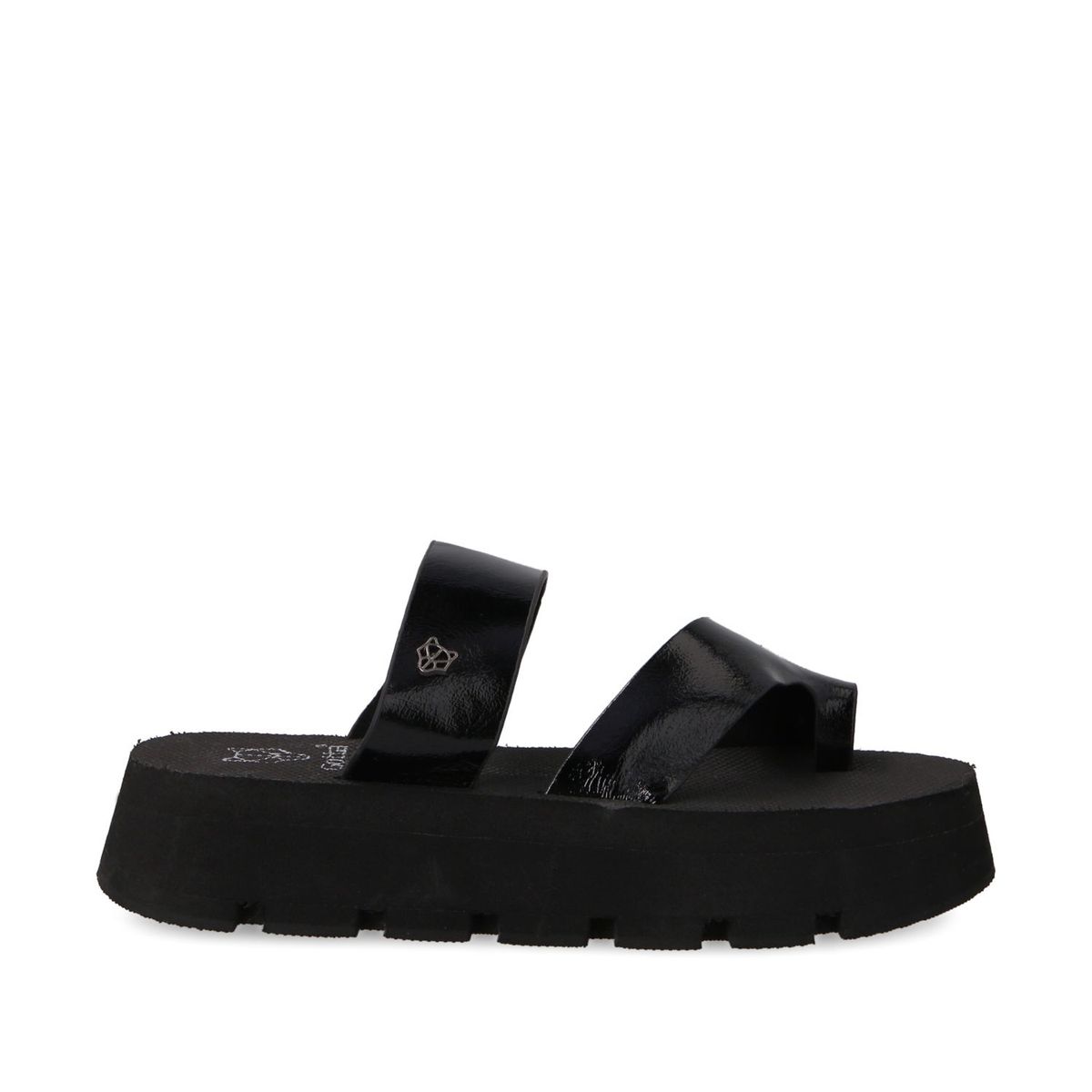 GOTTA - Sandalia Plataforma Negra Mujer 35200 Gotta