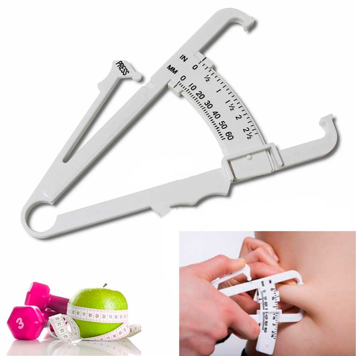 GENERICO - ADIPOMETRO MEDIDOR DE GRASA