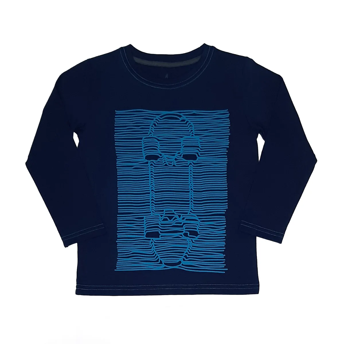 FODAGO - Polo para niño Manga Larga Marca FODAGO - Azul