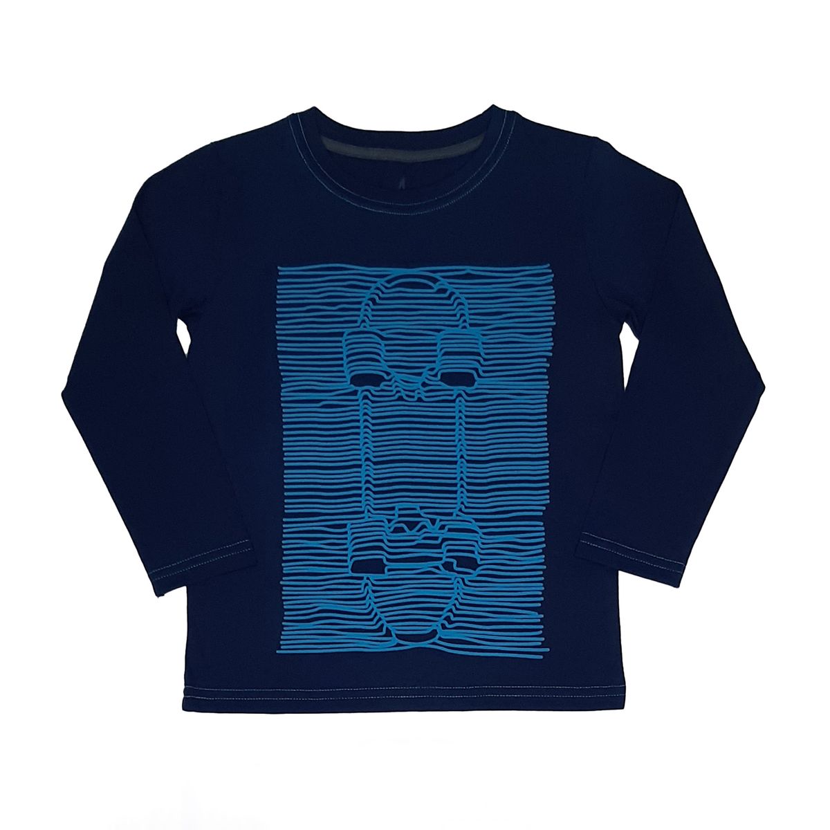 FODAGO - Polo para niño Manga Larga Marca FODAGO - Azul