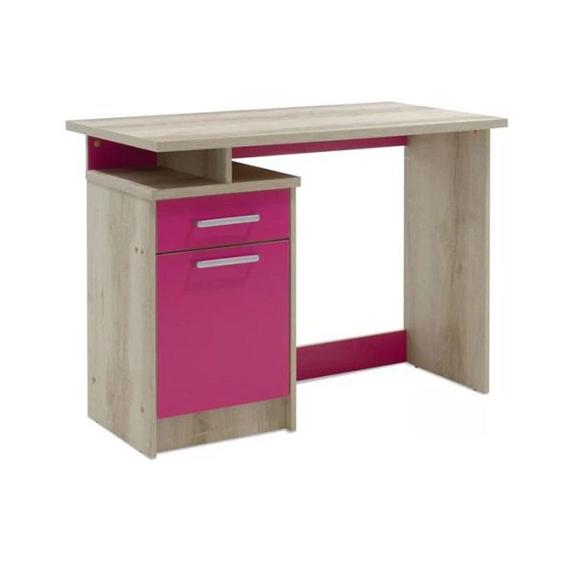 73 EXPERIENCE - Escritorio Keta - Color Ceniza & Fucsia - 73 Experience