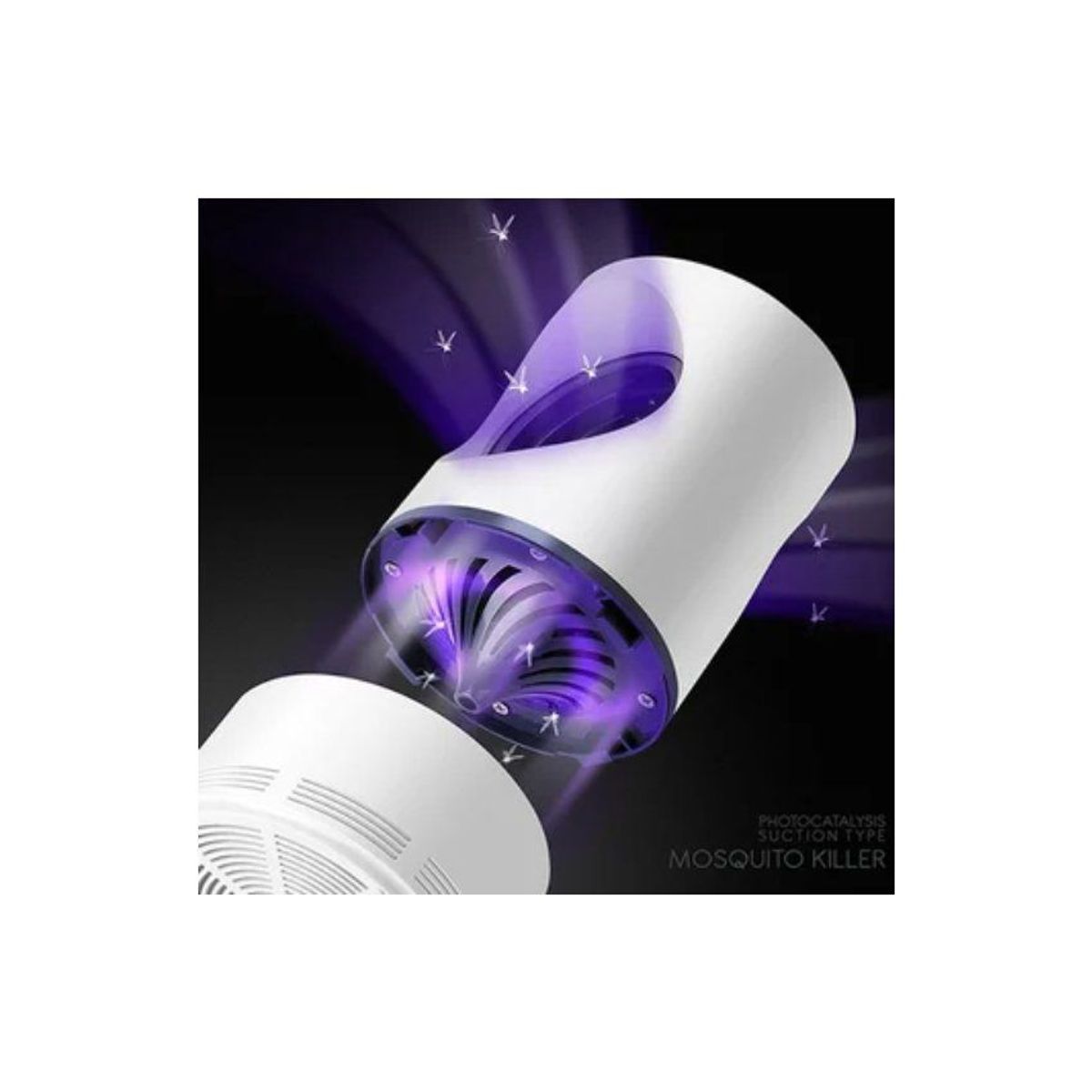 GENERICO - Lampara led anti mosquitos de calidad grande