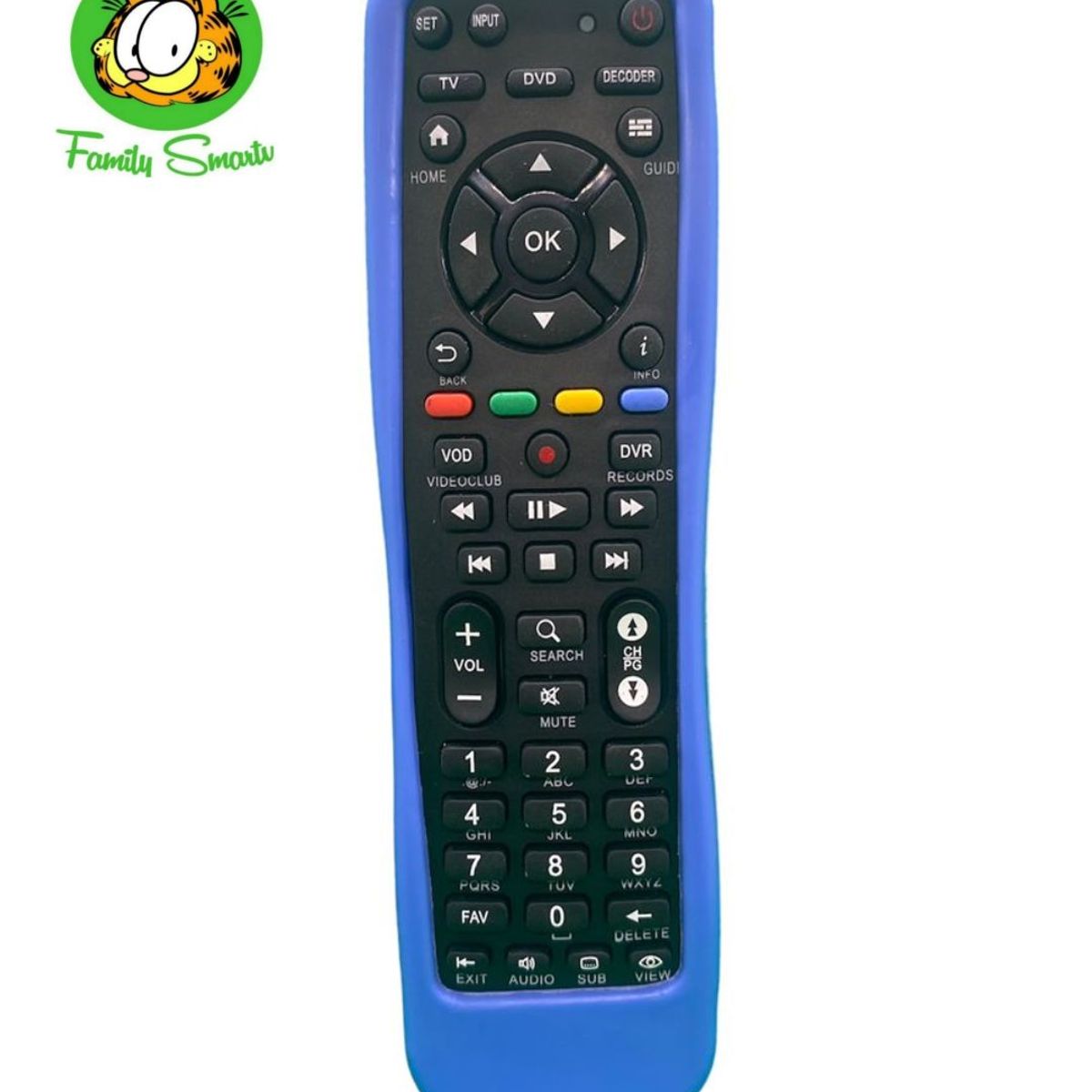 UNIVERSAL - Funda de Silicona para Control Remoto Para Deco Movistar Azul