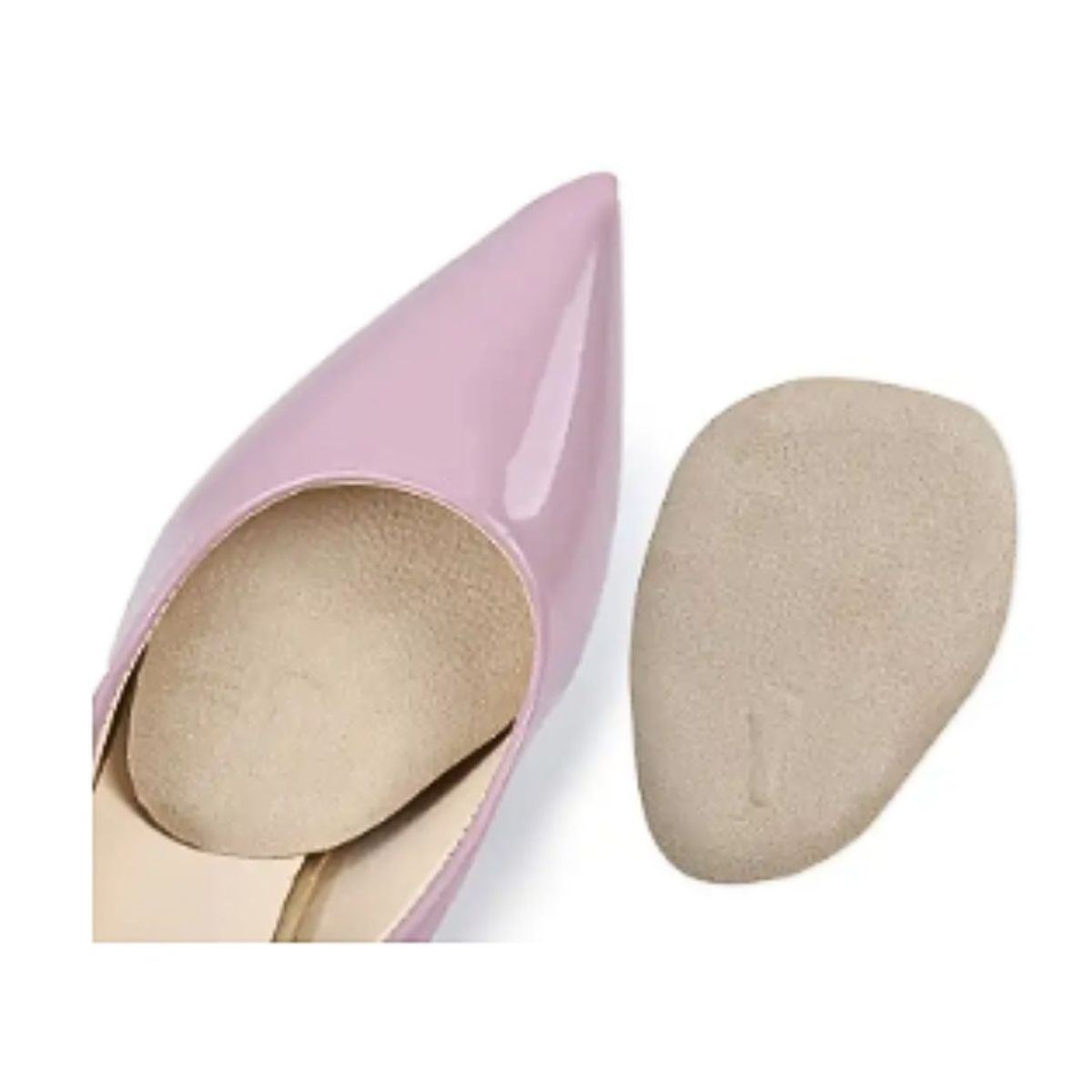 GENERICO - Almohadilla de gamuza gel interior para metatarso