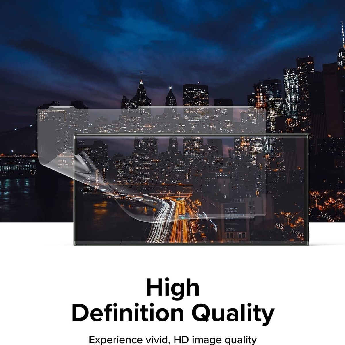 RINGKE - Mica de goma Ringke Galaxy S23 Ultra 2 unidades - Importado USA