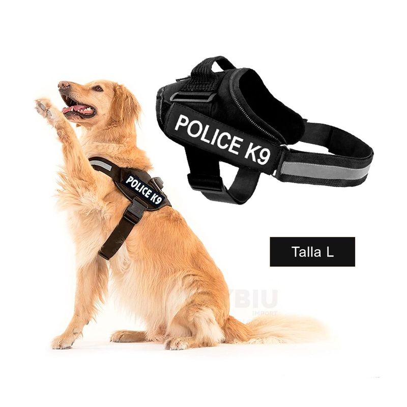 GENERICO - Pechera Ajustable Negro L