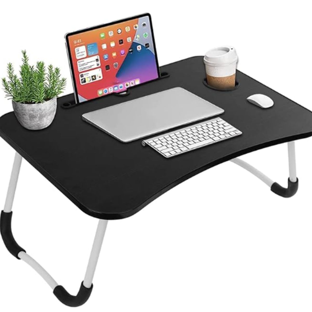 GENERICO - Mesa MULTICOLOR para laptop plegable cama pc tablet celular