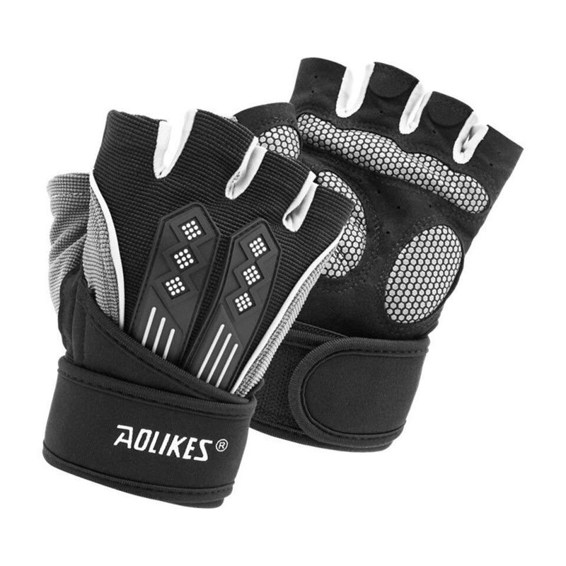 AOLIKES - Guantes Deportivos AOLIKES A-115B Gym Levantamiento Pesas