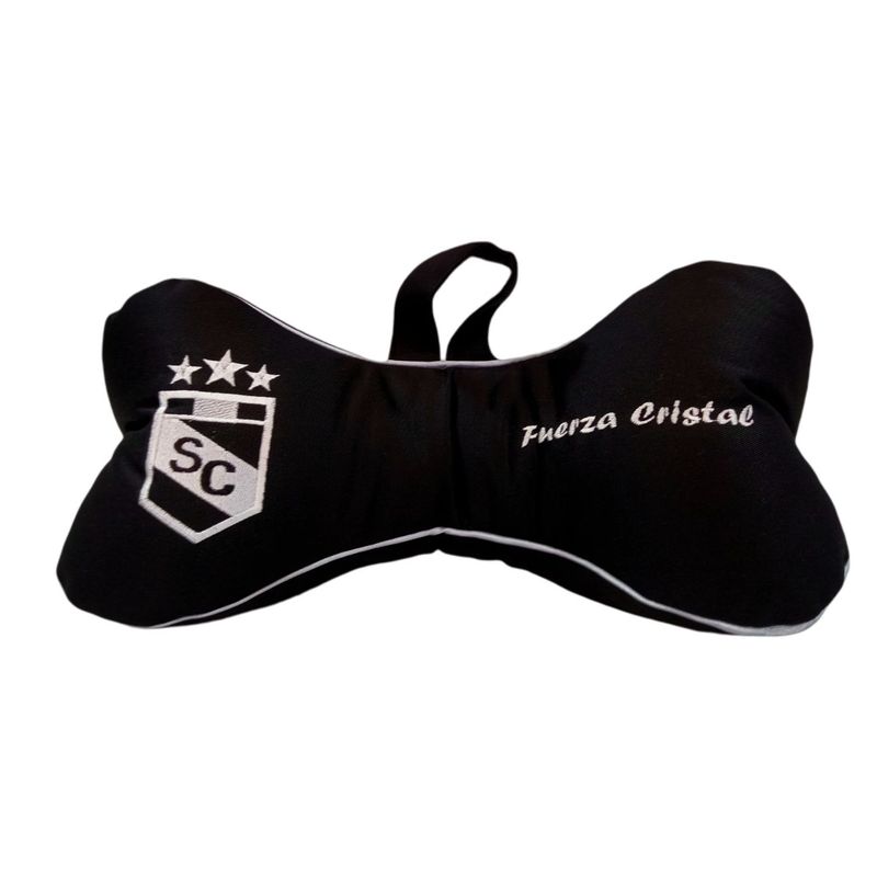 ARLIN TEXTIL - Cojín Huesito Logo Fuerza Cristal Color Blanco