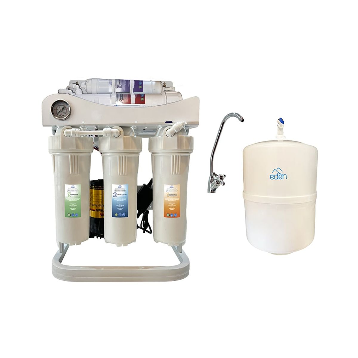 EDEN - Purificador de agua Ósmosis Inversa 5 Etapas Edén Nova 5