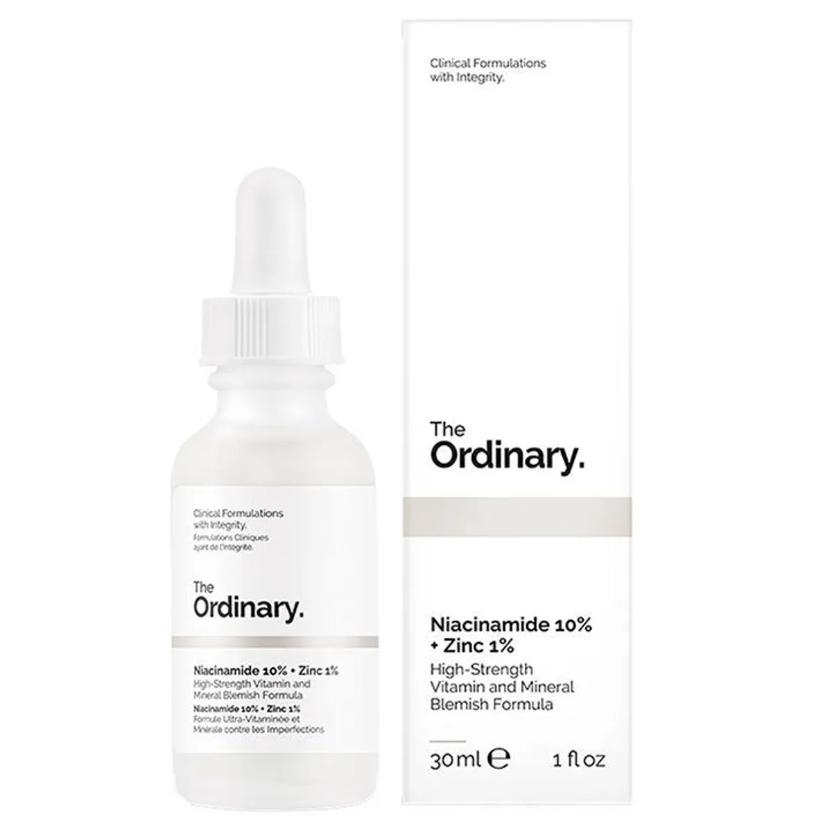 THE ORDINARY - Serum The Ordinary Niacinamide 10% + Zinc 1% 30Ml