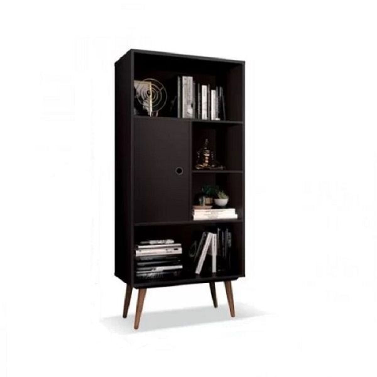 73 EXPERIENCE - Librero Chaplin - Color Negro - 73 Experience