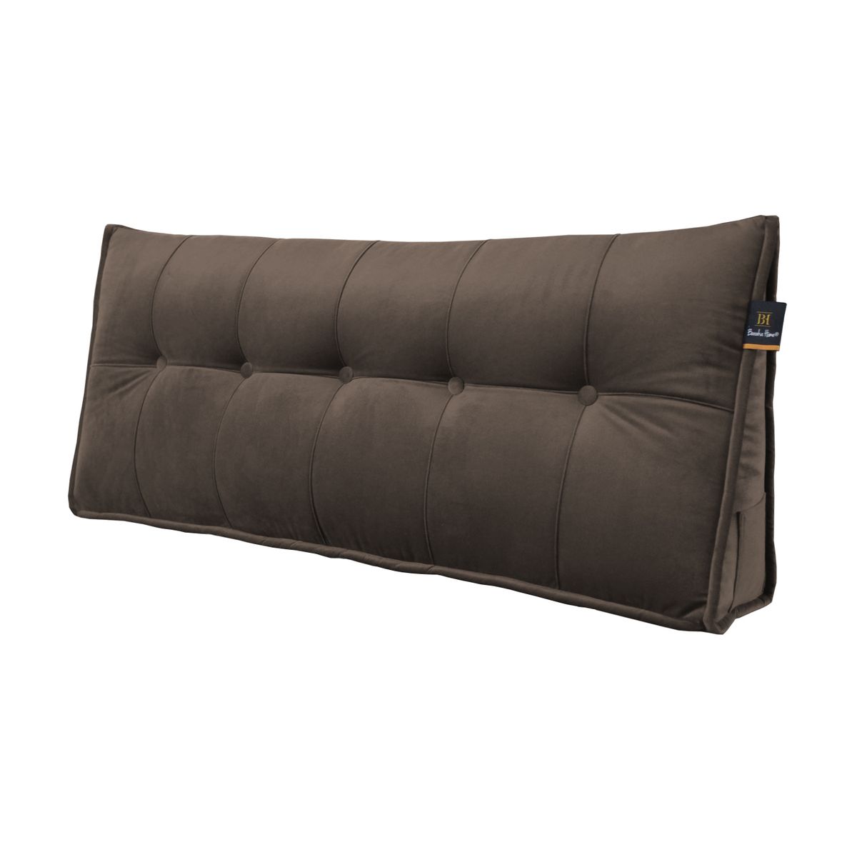 BARAKA HOME - Cojin de Respaldo Bitola 1.5 plz - Chocolate
