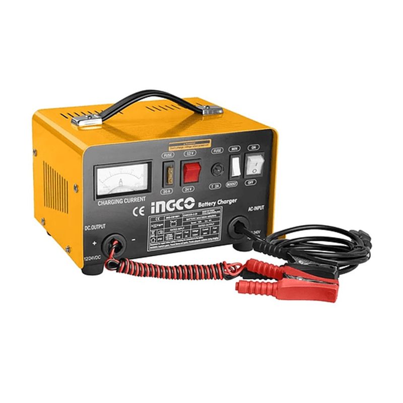 INGCO TOOLS - CARGADOR BATERIAS 12-24V PARA VEHICULOS INGCO - ING-CB1601