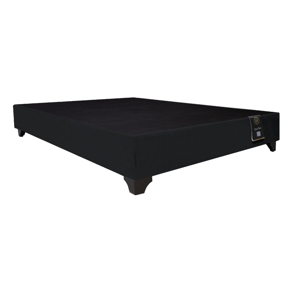 BARAKA HOME - Base De Cama Luton 2 Plz - Negro