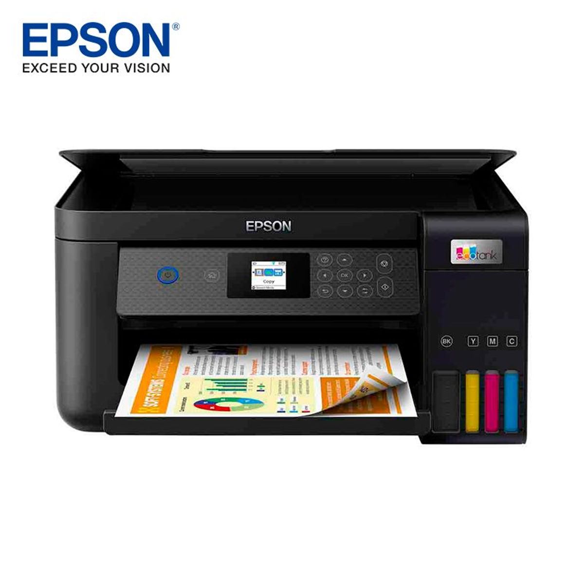 EPSON - Impresora Multifuncional EcoTank L4260 WIFI - Duplex - Pantalla LCD