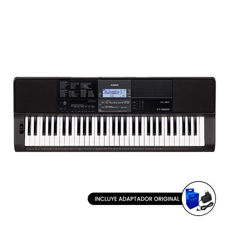 CASIO - Organo Electrónico - CASIO - CT-X800C2-ADAP - Negro