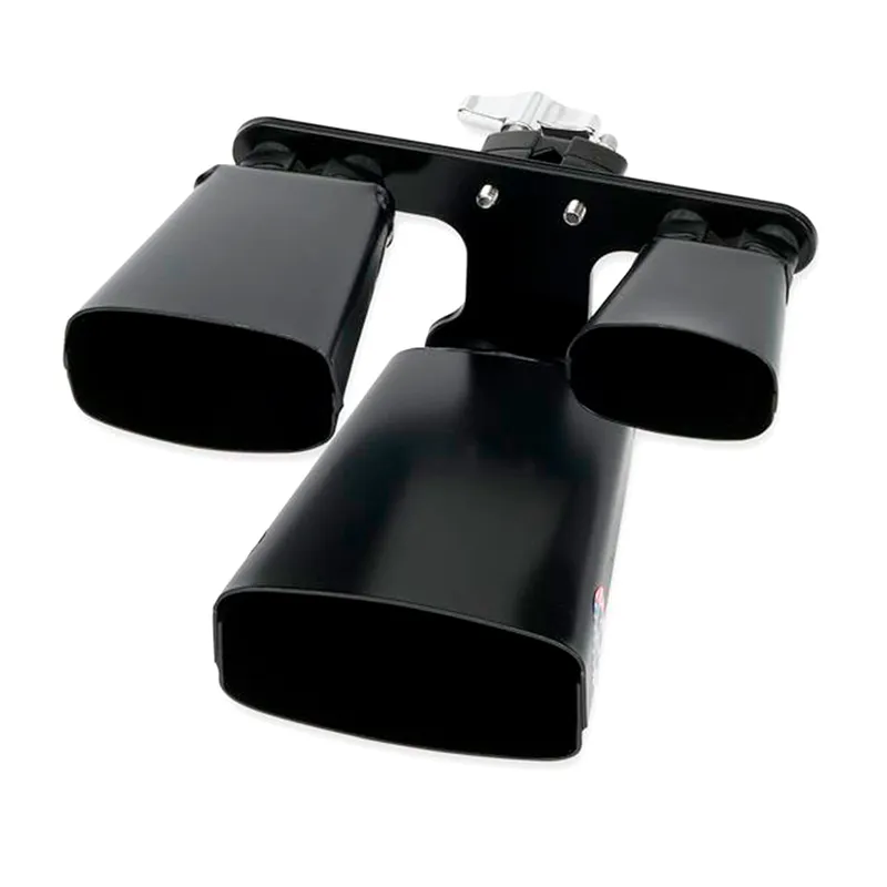 GENERICO - Juego de campanas LP570 LATIN PERCUSION- Negro.