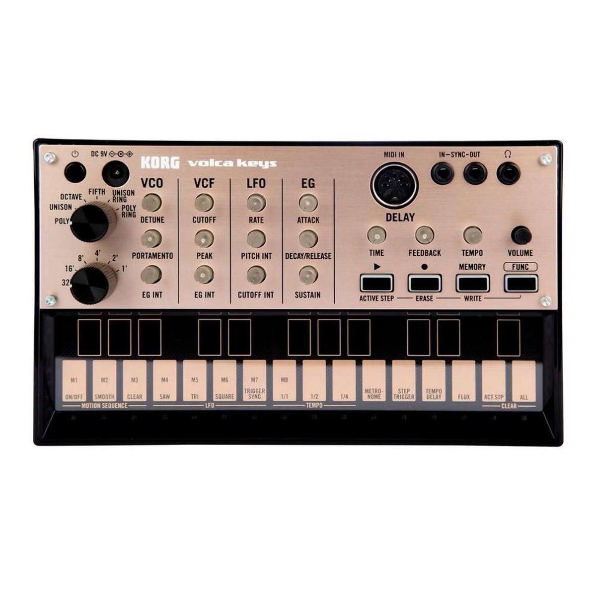 KORG - Sintetizador - KORG - VOLCA-KEYS - Amarillo