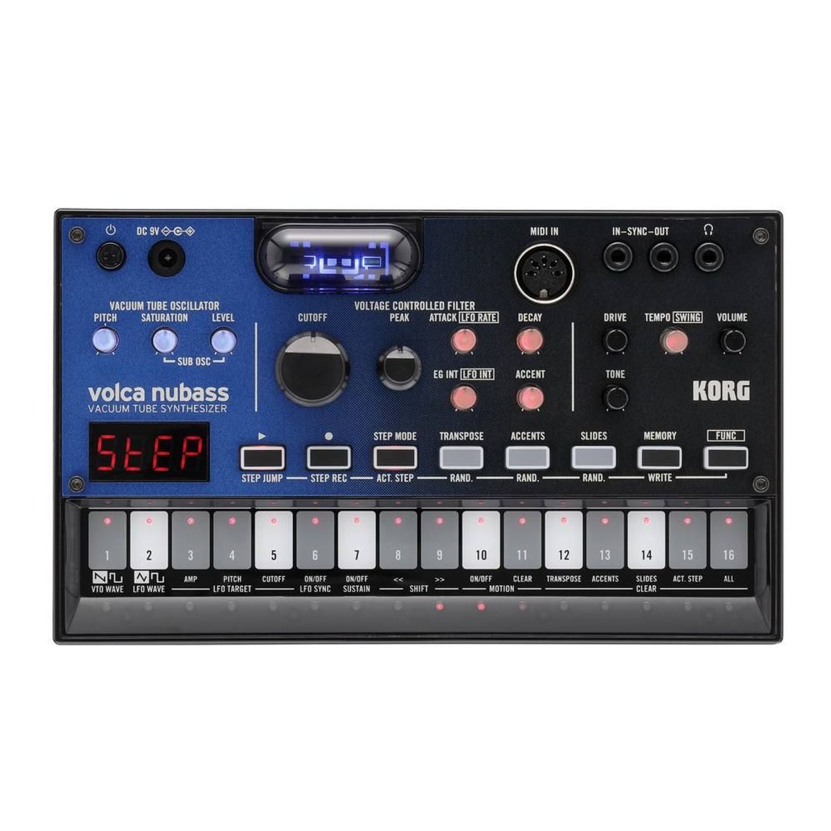 KORG - Sintetizador - KORG - VOLCA-NUBASS - Azul