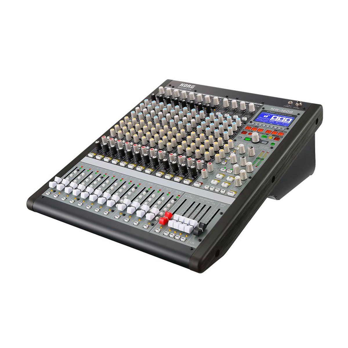 KORG - Mezclador Híbrido - KORG - SoundLink MW-1608-BK - Negro